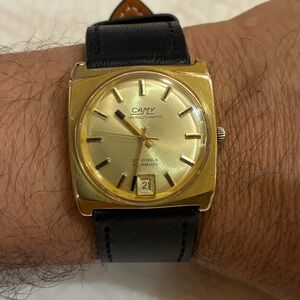 Camy vintage Gold plated Automatic Watch